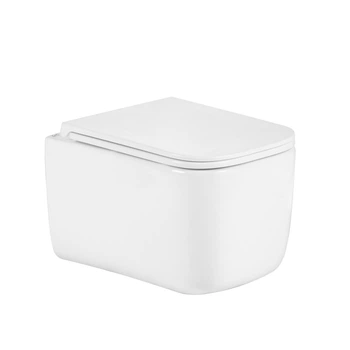 Унитаз подвесной Qtap Gemini Ultra Quiet 485×340×350 мм, White, с сиденьем Slim Duroplast / Soft-close / Quick Release QTTAU26W49119
