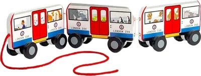 Zabawka do ciągnięcia Bigjigs Toys londyński autobus 3000038 (691621850473)