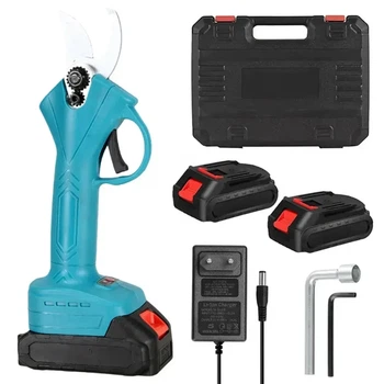 Аккумуляторный секатор Tools 21V в кейсе, 2 аккумулятора, рез до 45 мм, бесщеточный двигатель