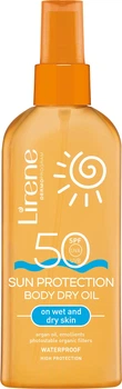 Защитное масло Lirene SPF50 для взрослого организма на влажную и сухую кожу 150 мл (5900717317819)