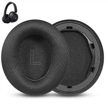 Амбушюры сетчатые тканевые для наушников Anker Soundcore Life Q30, Q35 black черные