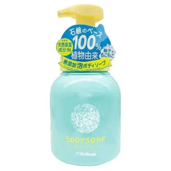 Пінисте чисте косметичне калійне мило для тіла без додатків Pelican Additive-Free Foaming Body Soap, 500 мл
