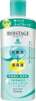 Лосьон с ниацинамидом, коллагеном, керамидом Kracie Moistage Essence Lotion Moisturizing, 210 мл