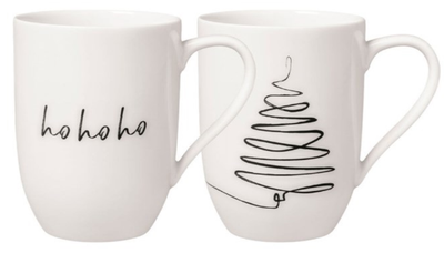 Zestaw kubkow Villeroy & Boch XMAS Tree 2 szt 340 ml (4003686434400)