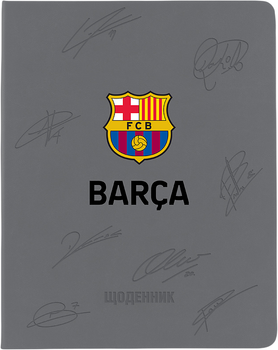 Щоденник шкільний Kite FC Barcelona A5 48 аркушів тверда обкладинка (BC26-264)