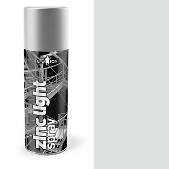 Емаль спеціального призначення NewTon Zinc light spray цинкова світла 400 мл