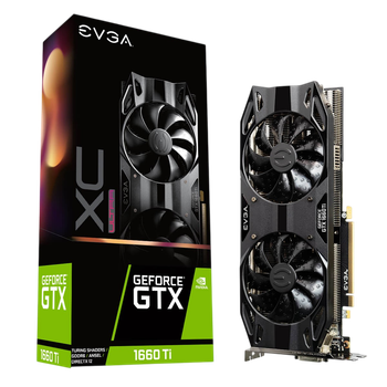Видеокарта GeForce GTX 1660 Ti 6GB EVGA XC Ultra Gaming (06G-P4-1267-KR) Б/У