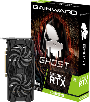 Видеокарта GeForce RTX 2060 Super 8GB Gainward Ghost (NE6206S018P2-1160X-1) Б/У