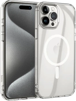 Чохол Hoco Magnetic Case для Apple iPhone 15 Pro Transparent (6942007605489)