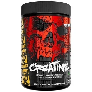 Креатин моногидрат, Creatine, Mutant, 300 грамм (Без смаку)