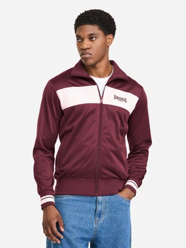 Кофта спортивна чоловіча Lonsdale MEOLS 117913-2032 XXL Oxblood/Ecru (4255581593571)