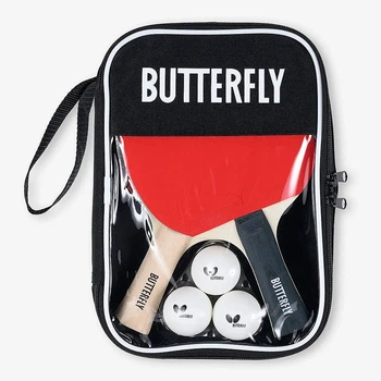 Набор для настольного тенниса Butterfly Racket Set Easy 2 Bats 3 Balls (6257623202)