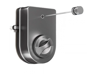 Сушарка для білизни настінна Wall Dryer WD 5 з висувним тросом 4 7 метра навантаження 22 кг Біла для дому ванної кімнати балкона компактна та міцна конструкція з нержавіючої сталі та якісного пластику для ефективного сушіння речей у квартирі