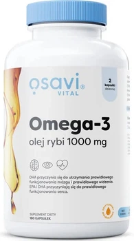 Омега-3 Osavi Omega-3 1000 мг 180 капсул (5904139923429)