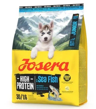 Сухий корм Josera High Protein Junior Sea Fish Багатий на білок для цуценят активних молодих собак усіх порід з морською рибою 0,9 кг (86597)