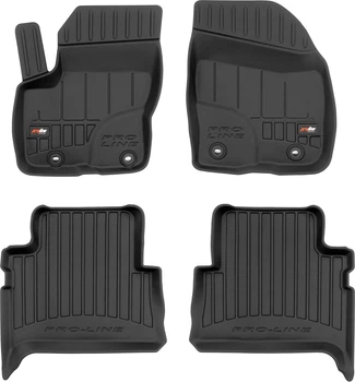 Автомобільні килимки поліки в салон Frogum 3D для Ford KUGA 1 08-12 Форд Куга чорні SO5843