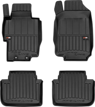 Автомобильные коврики в салон Frogum 3D на Honda ACCORD 7 02-08 Хонда Аккорд черные SO5924
