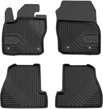 Автомобильные коврики в салон Frogum 3D на Ford FOCUS 3 11-18 Форд Фокус черные SO6364