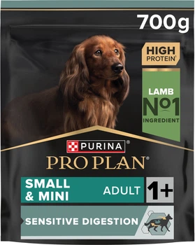 Сухий корм Purina Pro Plan Small&Mini Sensitive Digestion для собак дрібних і карликових порід з чутливою системою травлення зі смаком ягняти