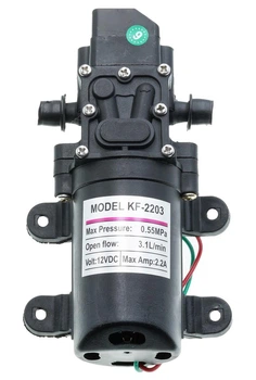 Мини насос (12V, 5,5 Bar) в сборе для опрыскивателя Sturm/Procraft AS-16, rest1064