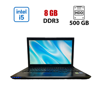 Ноутбук Б-клас Fujitsu LifeBook AH552 / 15.6" (1366x768) TN / Intel Core i3-3120M (2 (4) ядра по 2.5 GHz) / 8 GB DDR3 / 500 GB HDD / Intel HD Graphics 4000 / WebCam б/в