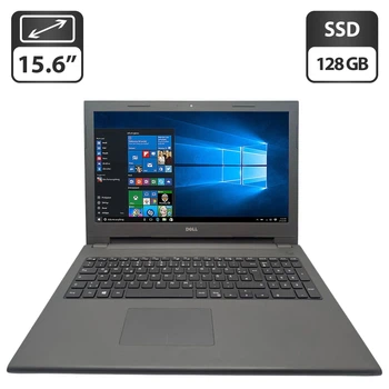 Ноутбук Dell Vostro 3546 / 15.6" (1366x768) TN / Intel Core i3-4005U (2 (4) ядра по 1.7 GHz) / 8 GB DDR3 / 128 GB SSD / Intel HD Graphics 4400 / WebCam / DVD-ROM б/в