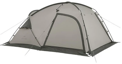 Намет двомісний з великим тамбуром та навісом Naturehike Shandi CNK2300ZP017 Сірий (6976023925122)