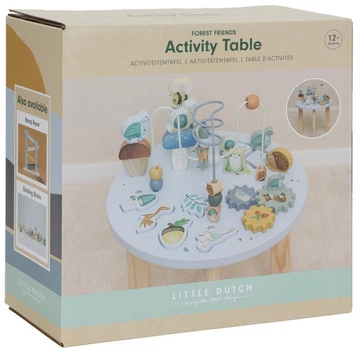 Stolik edukacyjny Little Dutch Forest Friends FSC (LD7241) (8713291772410)