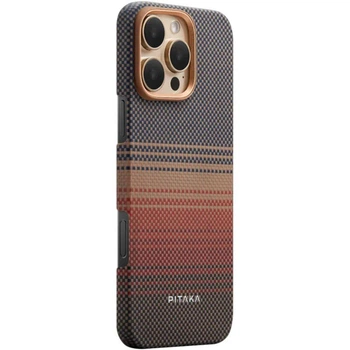 Чохол PC PITAKA with Magnetic Safe на Apple iPhone 16 Pro (6.3") Sunset