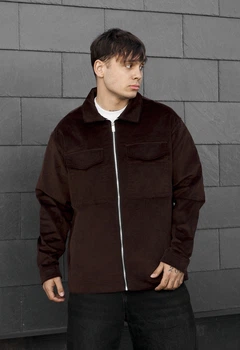Мужская куртка стаф каштановая демисезонная Staff my brown M (385651)