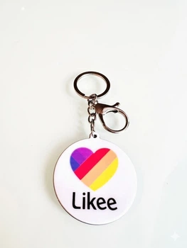 Брелок «Likee» круглий