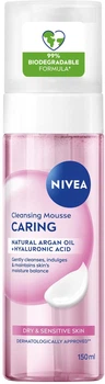 Mus do mycia twarzy NIVEA do skóry suchej i wrażliwej 150 ml (9005800393827)