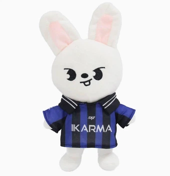 Мягкая игрушка кролик Либит Ли Ноу 25 см серии KARMA Skzoo Stray kids Стрей кидс Lee Know СКЗОО