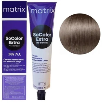 Стойкая крем краска для волос Matrix SOCOLOR.beauty Extra Coverage 508NA 90 мл