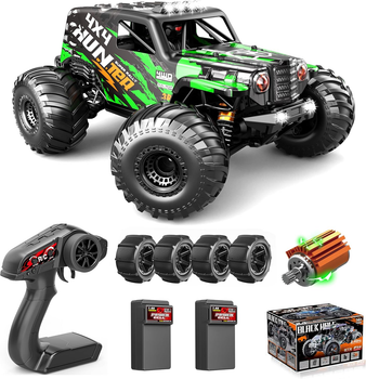 RC Машинка HS14311 1:14 4WD внедорожник на радиоуправлении до 40 км/ч полный привод 2 АКБ