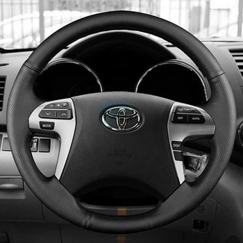 Чохол на руль Toyota Camry 2006-2011 (шкіра/перфорація) №58