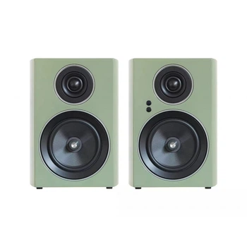 Полочная активная мультимедийная акустика Jamo C707PA MKII High Gloss Khaki Green