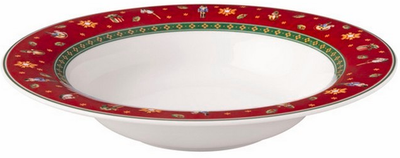 Тарілка глибока Villeroy & Boch Toy's Delight червона 23 см (4003686446786)