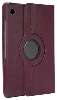 Чехол Book 360 для планшета Samsung Tab A9 8.7" (X110, X115) / Samsung Tab A11 8.7" (X133, X135) книжка поворотный подставка PU кожа Фиолетовый
