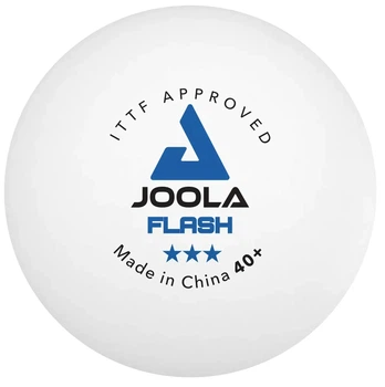Мячи для настольного тенниса Joola Flash 40+ ITTF 3 шт White (1073-932154)