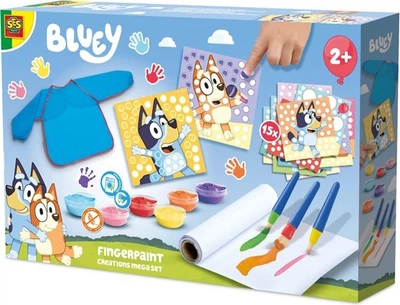 Zestaw kreatywny Ses Creative Bluey: Malowanie palcami 14092 (8710341140922)