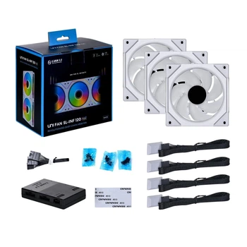 Кулеры для корпуса Lian Li Uni Fan SL-Infinity 120 White (G99.12SLIN1W.00) Б/В
