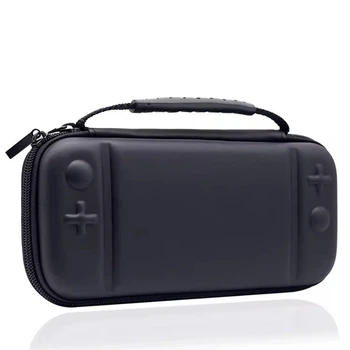 Защитный жесткий чехол для Nintendo Switch Lite с ручкой Черный