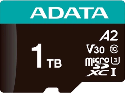 Карта пам'яті microSD Adata Premier Pro 1TB з адаптером SD (AUSDX1TUI3V30SA2-RA1)