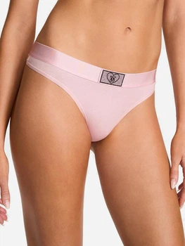 Трусики танга женские хлопковые Victoria's Secret 27220304 XS Розовые (293779542271)
