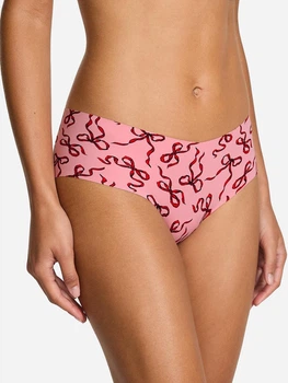Трусики-бразиліана жіночі Victoria's Secret 27186286 M Рожеві (2829187987743)