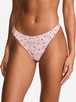 Трусики танга женские хлопковые Victoria's Secret 27212854 L Розовые (2859978494954)