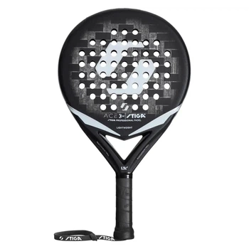 Ракетка для падел тенниса Stiga Racket ACE 3 LW Black/White (1073-932050)