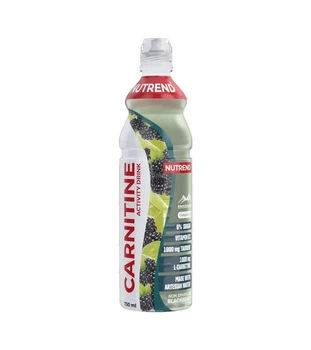 Напій з карнітином газований Carnitin activity drink Nutrend Ожина та лайм 750 мл