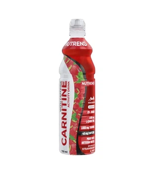 Напій з карнітином і кофеїном Carnitine Activity Drink with Caffeine Nutrend Полуниця та м'ята 750 мл